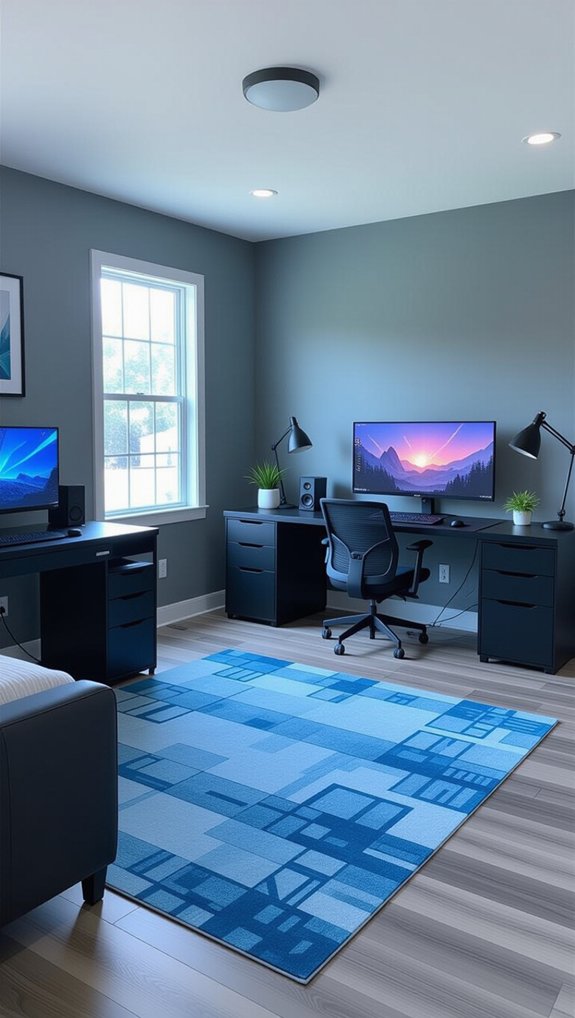 blue rug selection tips