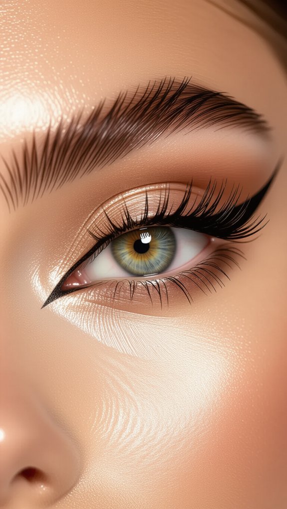 bold cat eye techniques