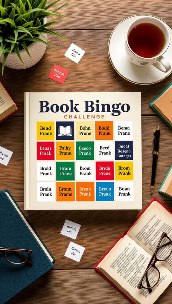 book bingo reading challenge