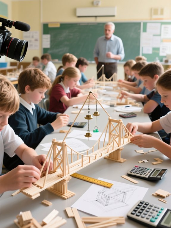 bridge construction fosters creativity