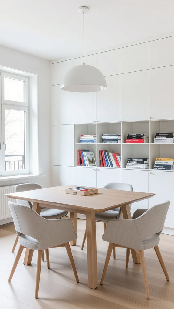 calm functional inviting space