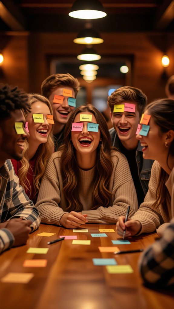 character guessing party game