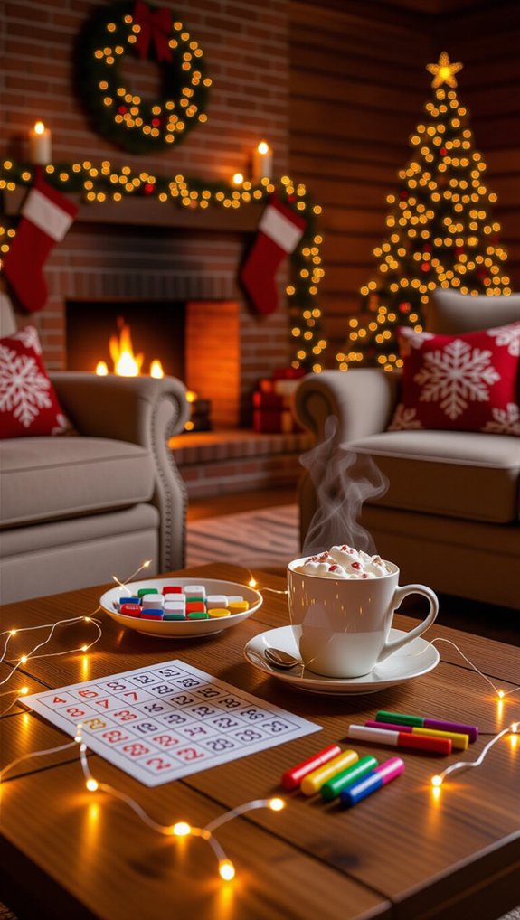 christmas movie bingo fun