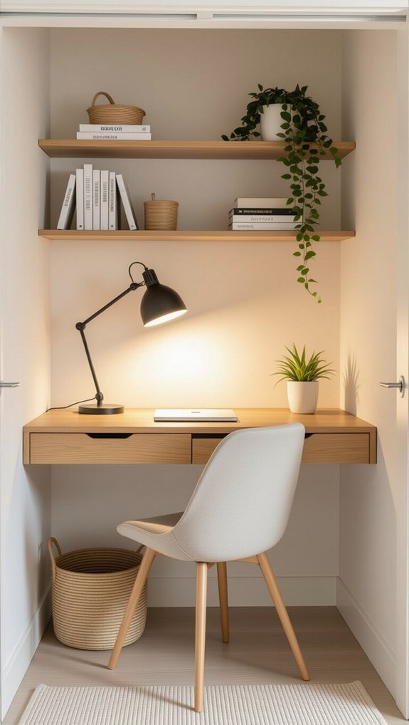 cloffice for small spaces