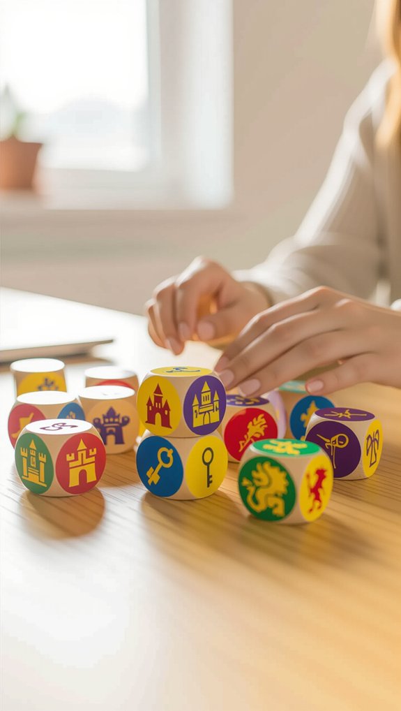 collaborative storytelling with cubes