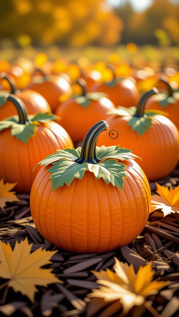 colorful recycled pumpkin decorations