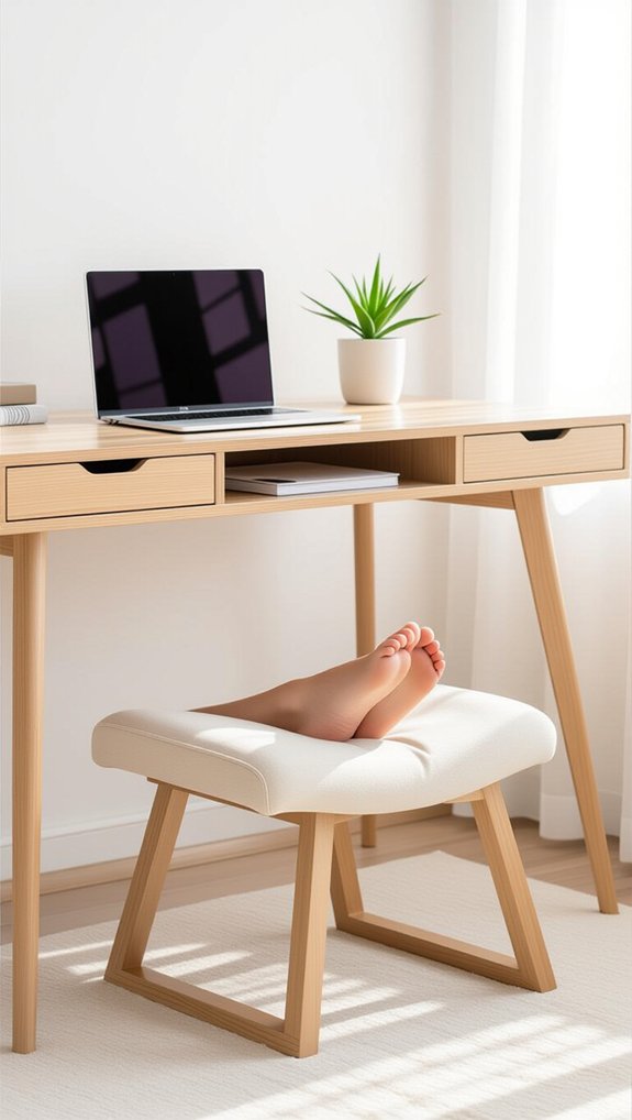 comfortable adjustable footrest benefits