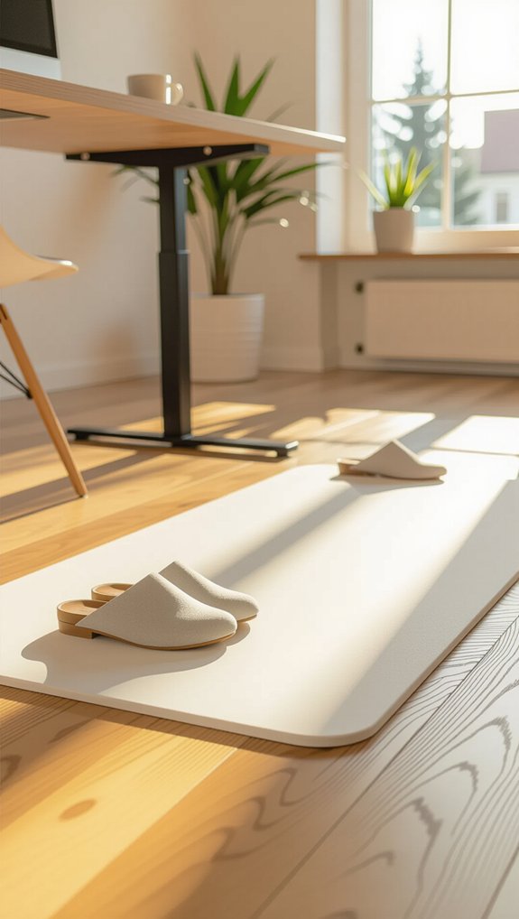 comfortable standing desk accessory