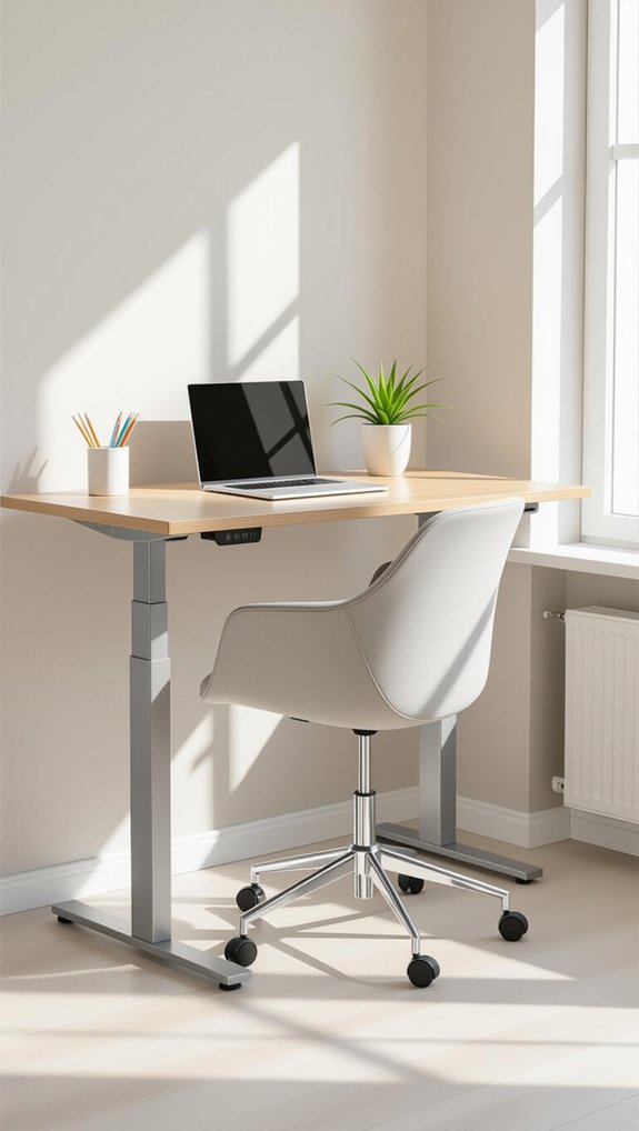 compact ergonomic workspace solution
