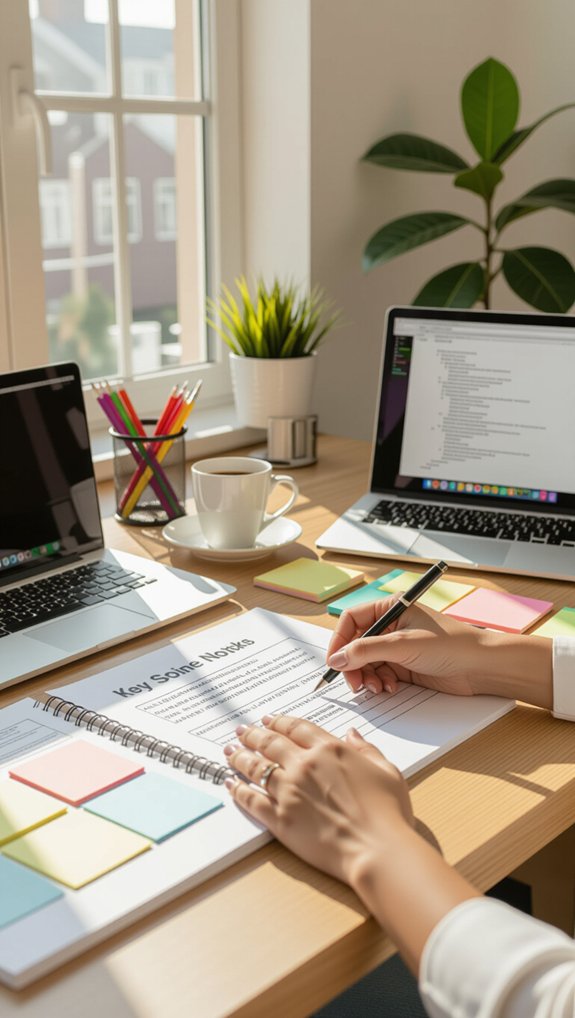 create organized study guide