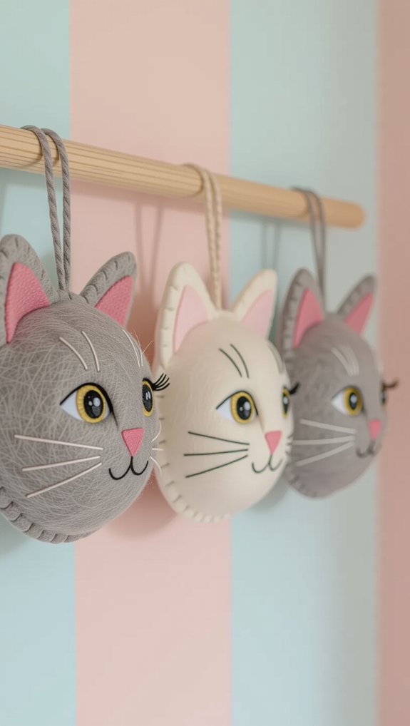 creative cat face crafts