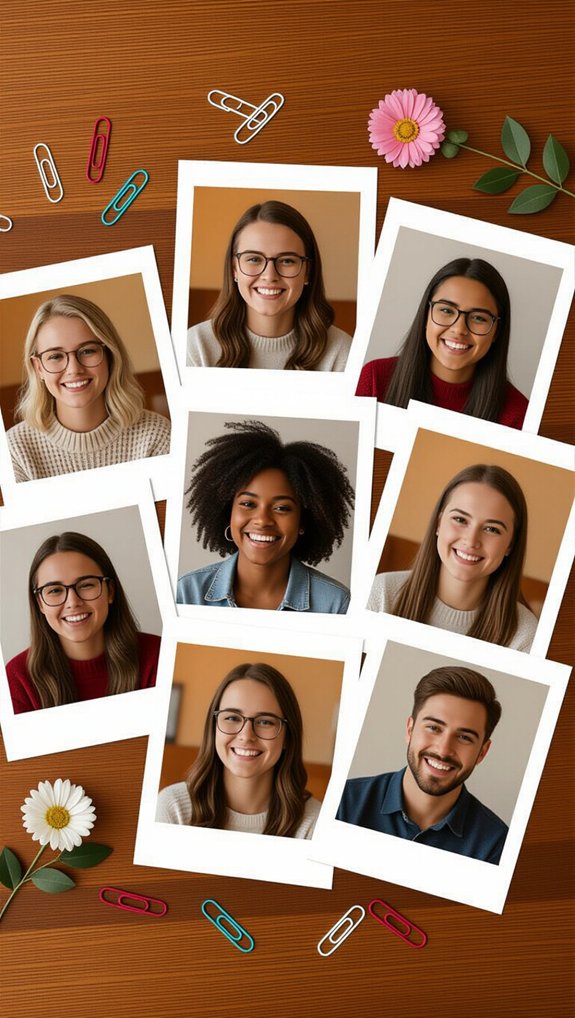 creative student photo collage