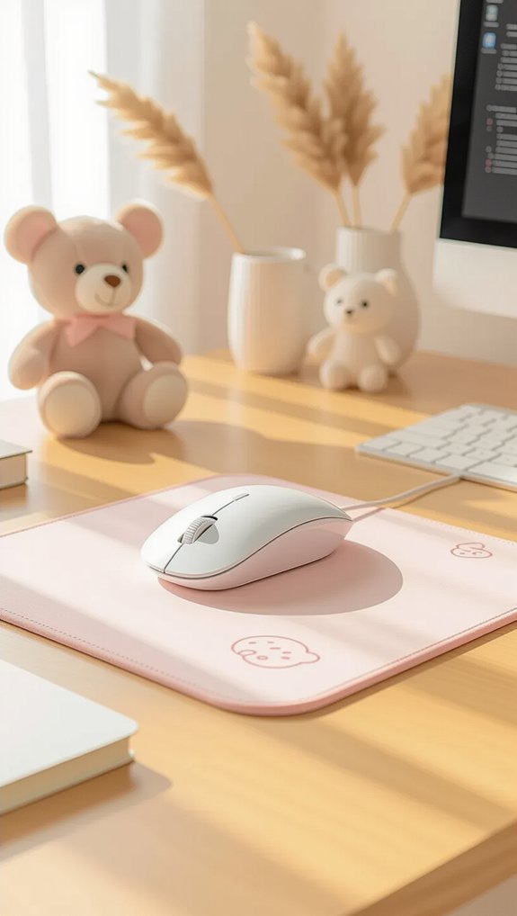 cute comfortable customizable mouse pads