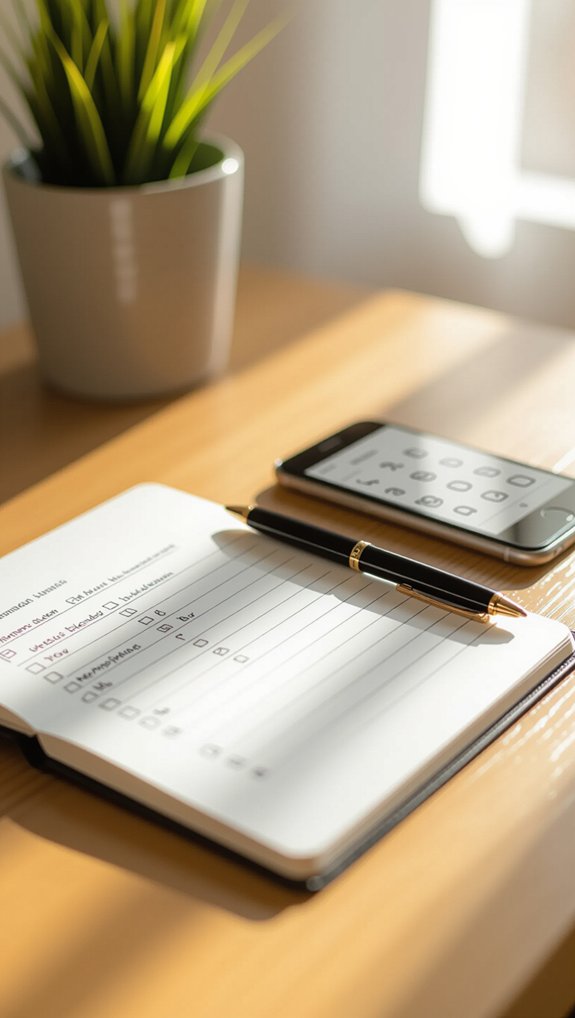 daily task management checklist