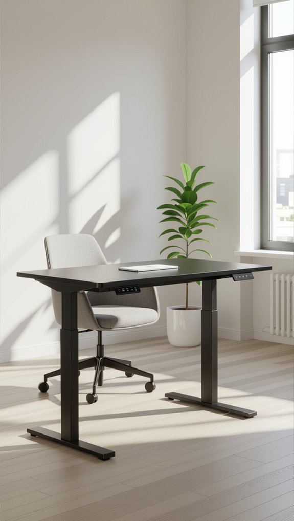 electric height adjustable desk