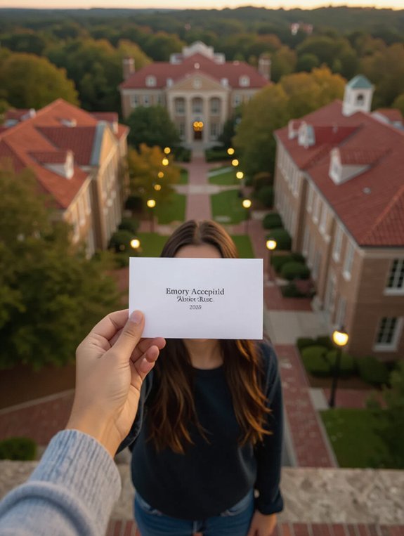 emory s acceptance rate decline