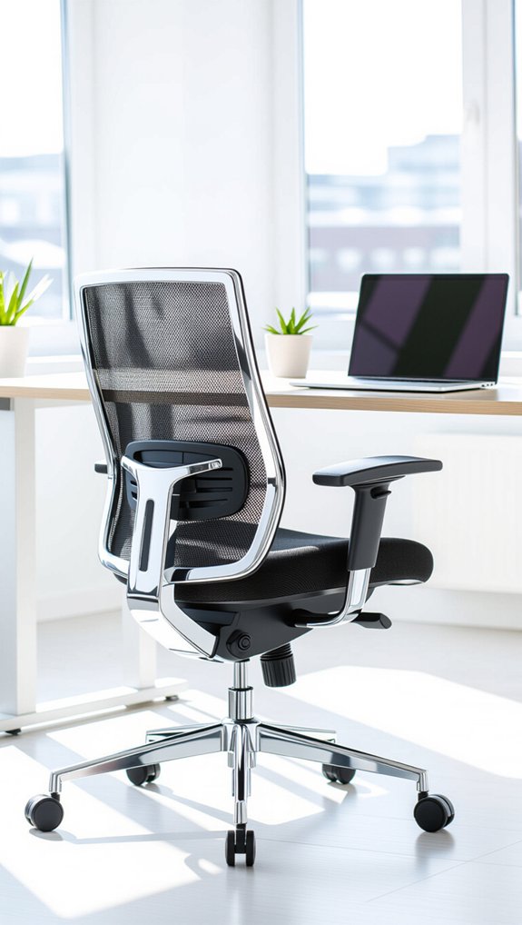 ergonomic chair promotes healthy posture
