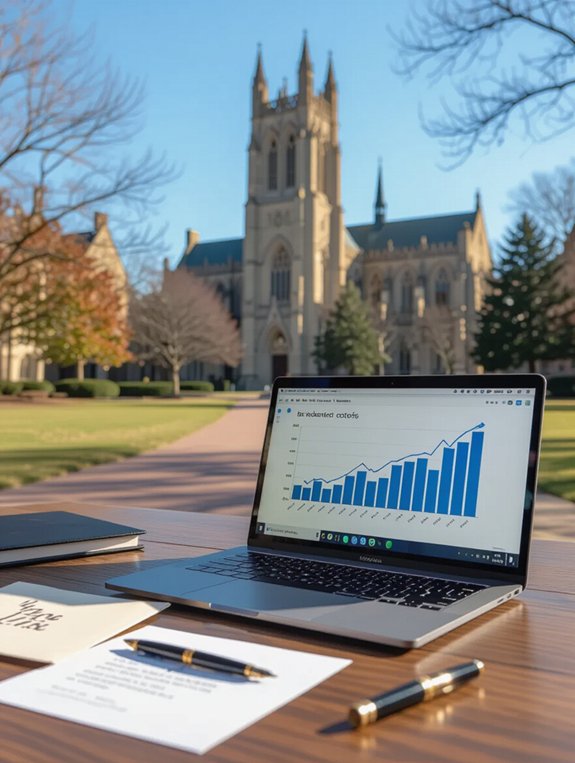 falling acceptance rate trends