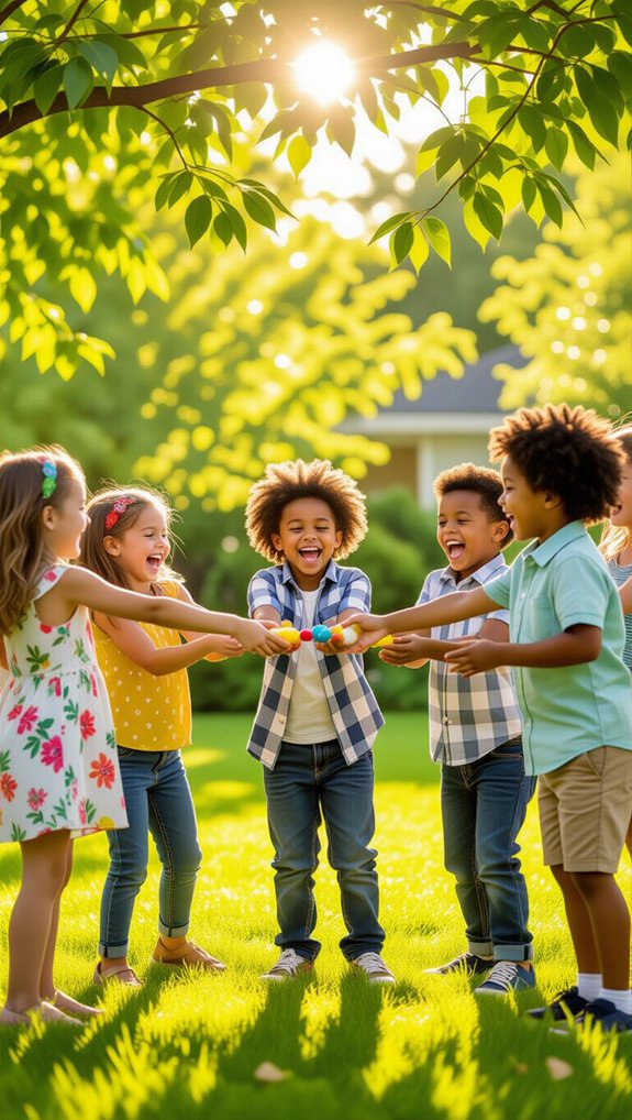 fast passing circle game