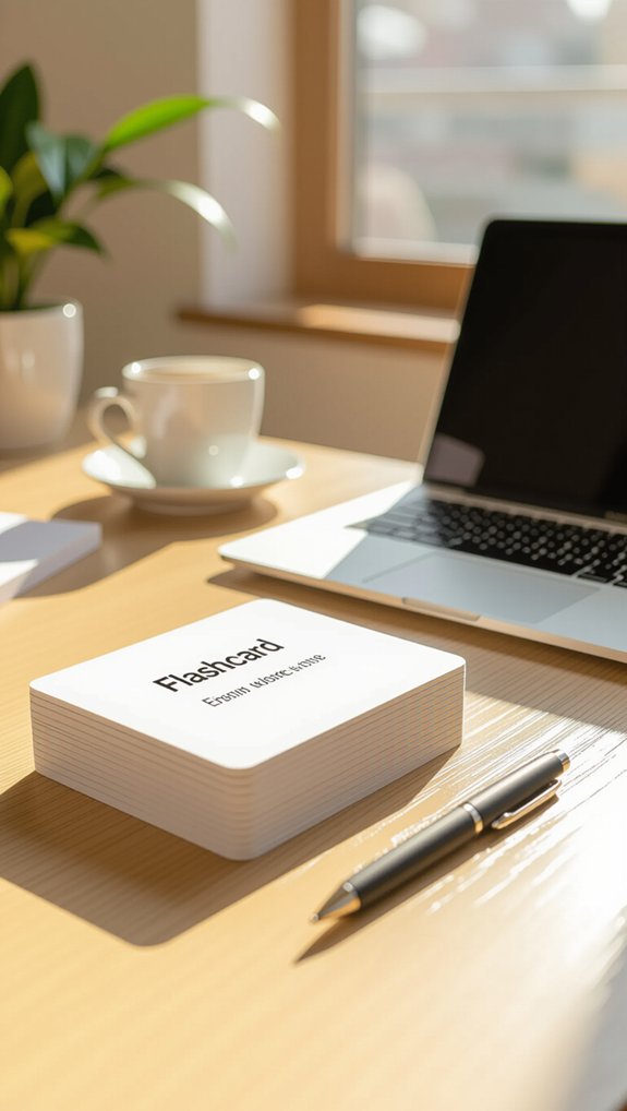 flashcard strategies enhance retention