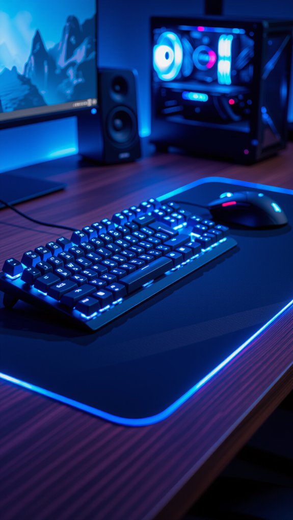 gaming mat desk protection