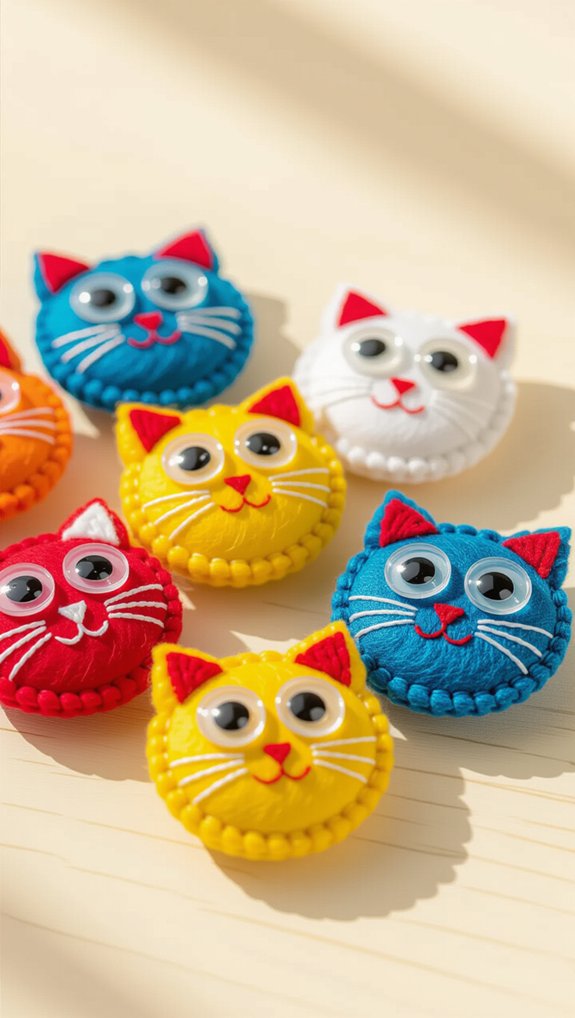 googly eye cat crafts