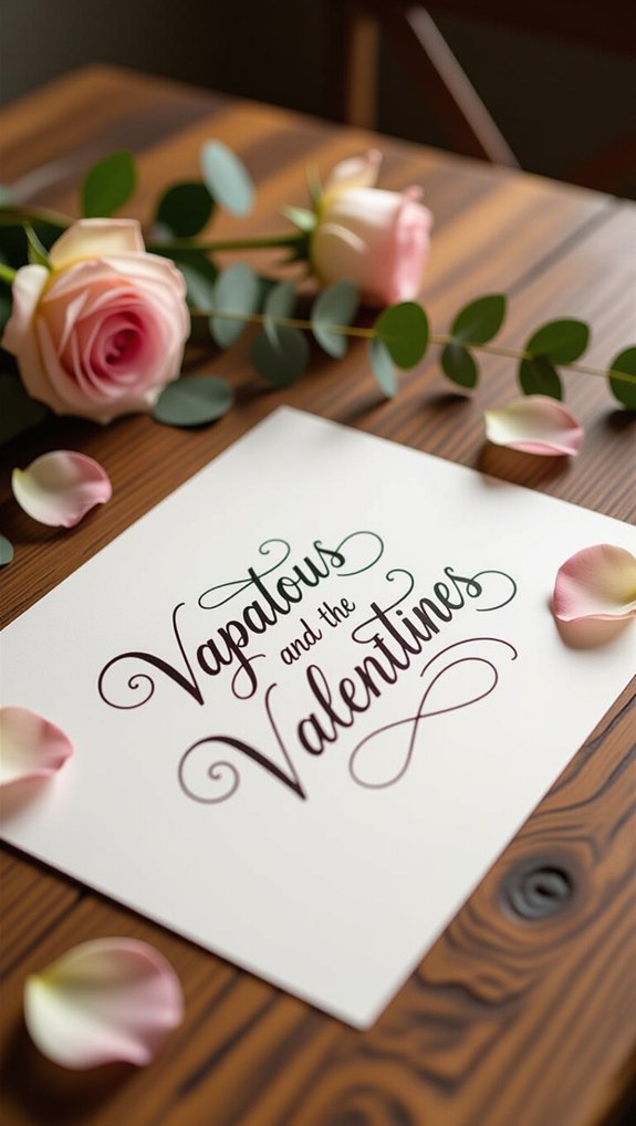 hand lettered love message prints
