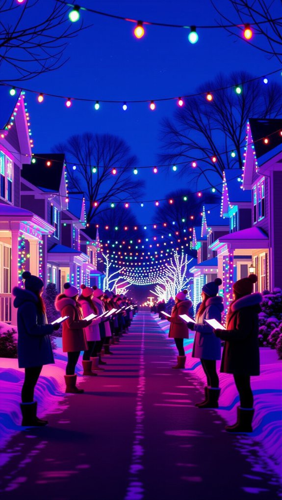 holiday neighborhood light hunt