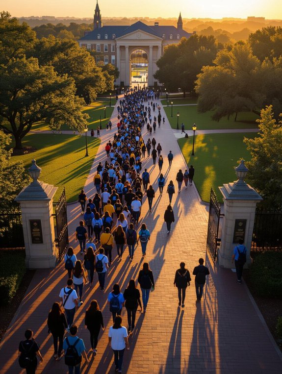 increased applications stable acceptance