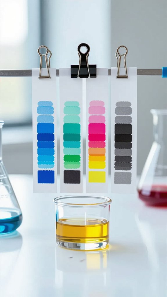 ink color separation technique