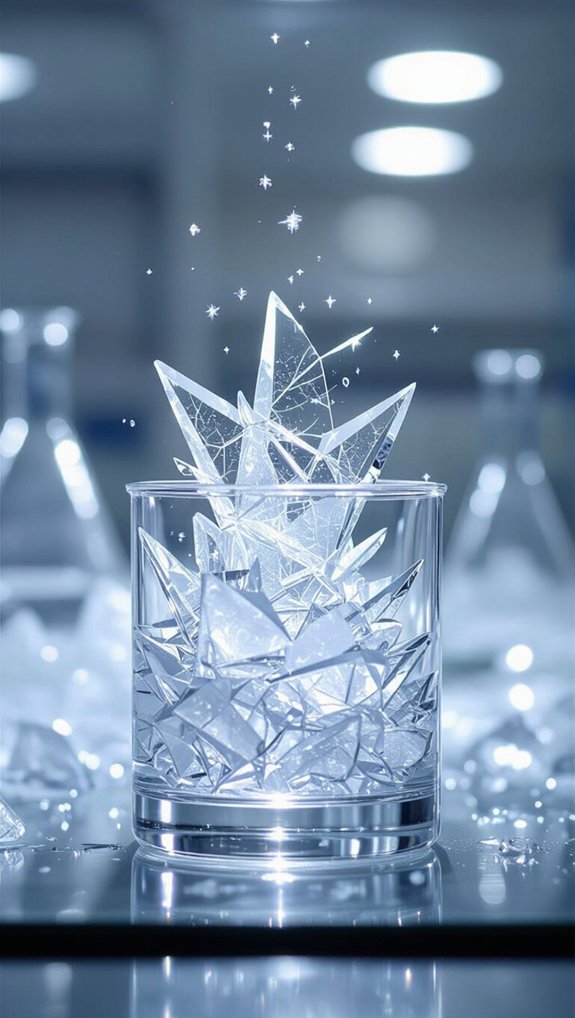 instant warm ice formation