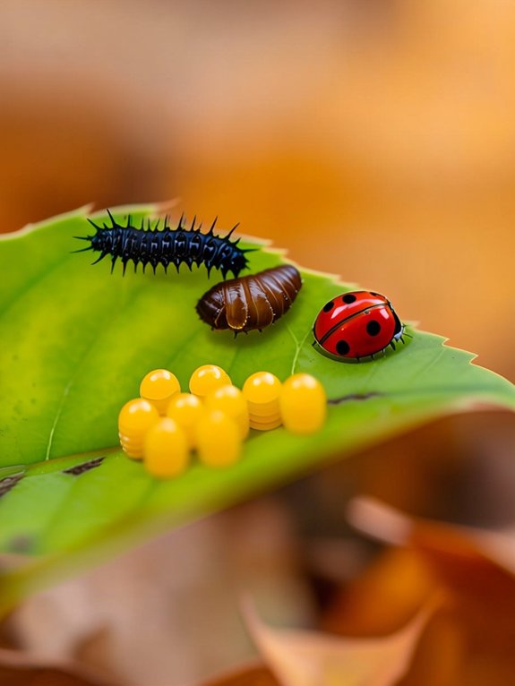 ladybugs hibernate in groups