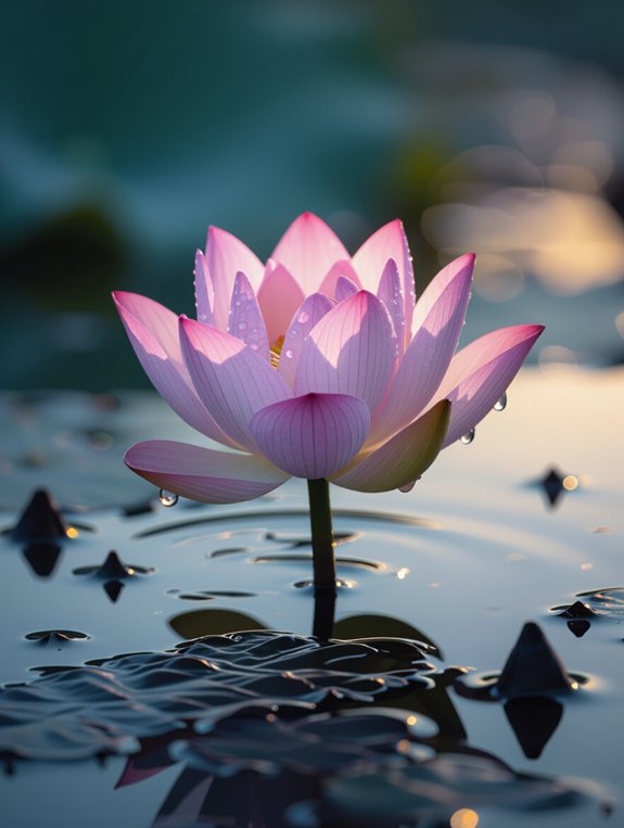 lotus flower rebirth symbolism