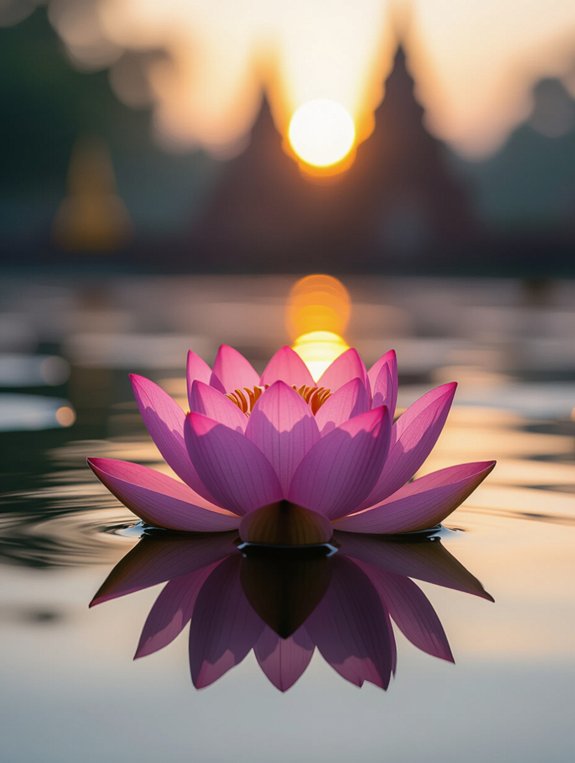 lotus symbolizes divine femininity