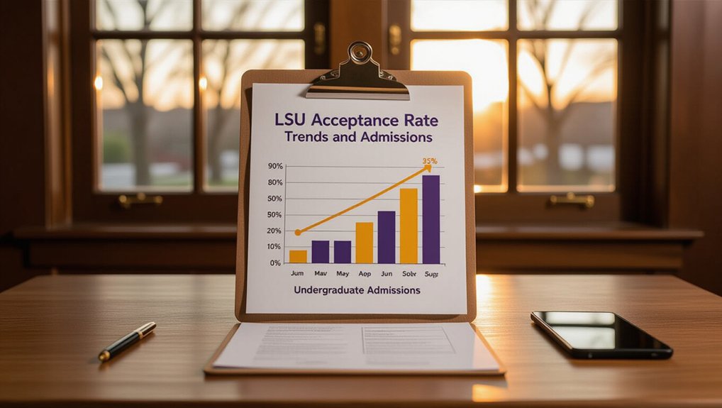 lsu admissions acceptance trends