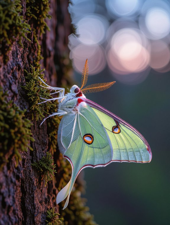 luna moth symbolizes change