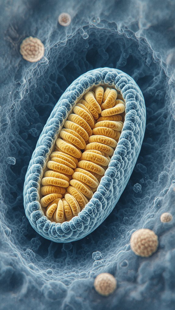 mitochondria produce cellular energy