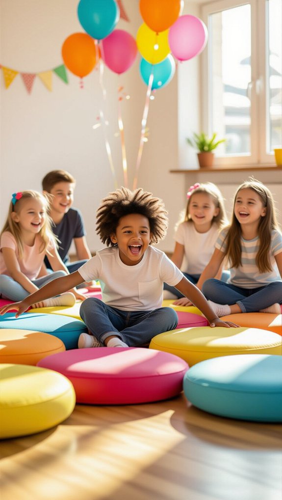 musical bumps fun challenge