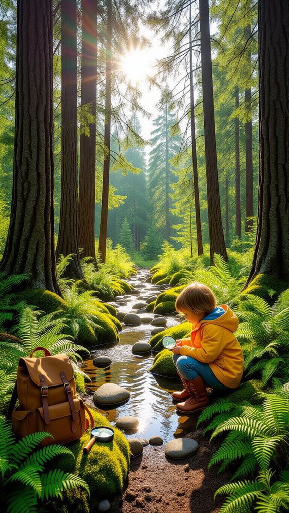 nature journaling and exploration