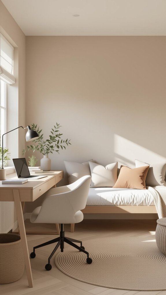 neutral colors create calm