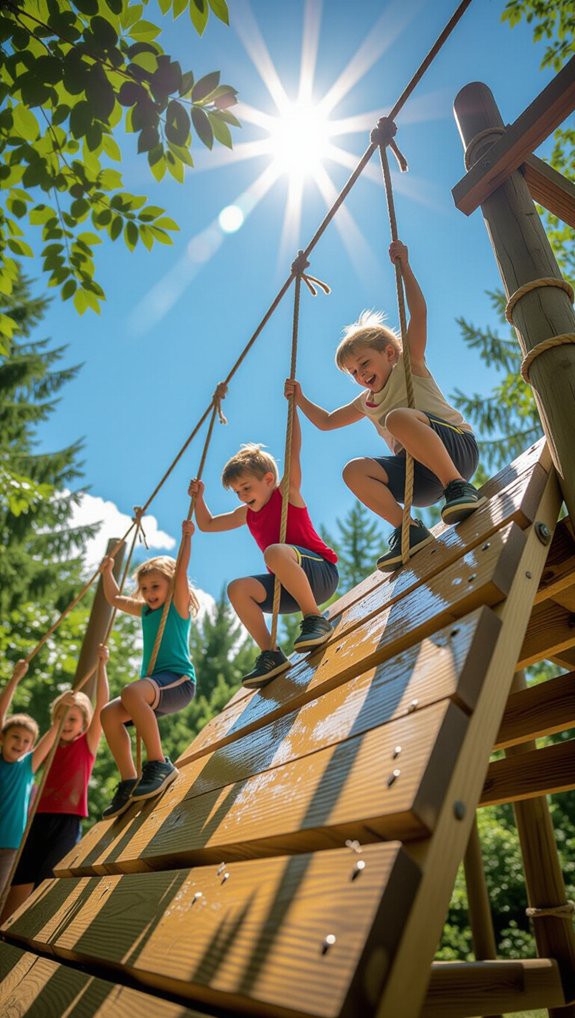 obstacle course climbing challenge