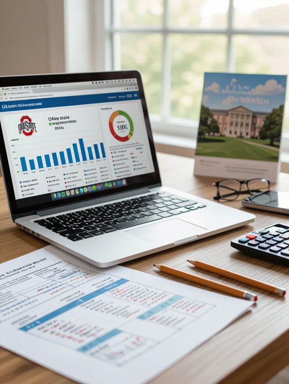 ohio state admission statistics