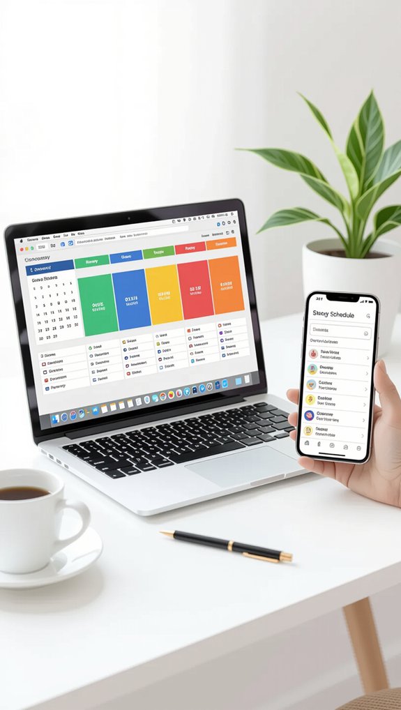 organize schoolwork with technology