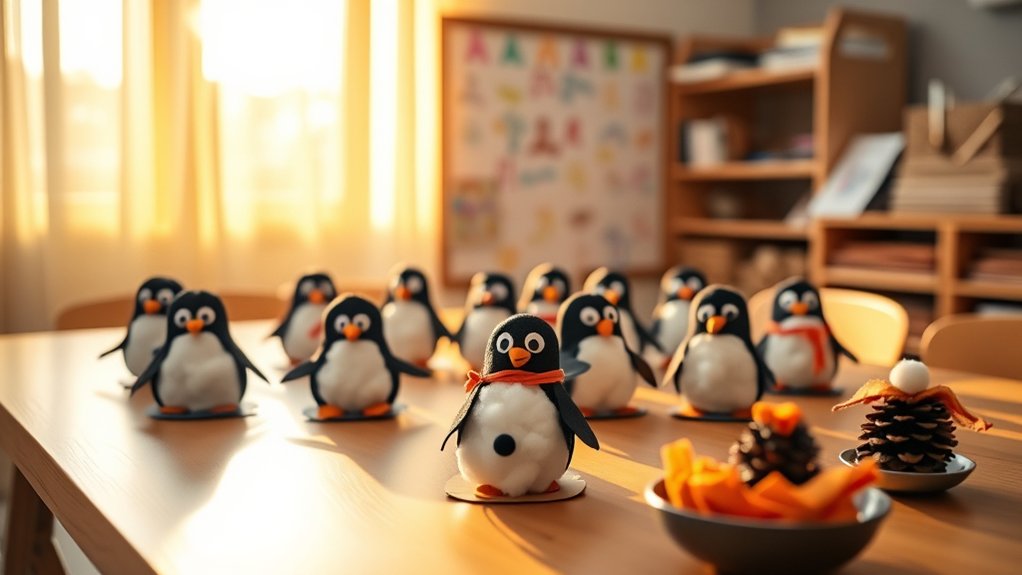 penguin crafts for preschoolers