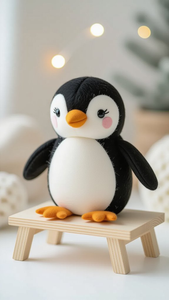 penguin puppet theater creativity