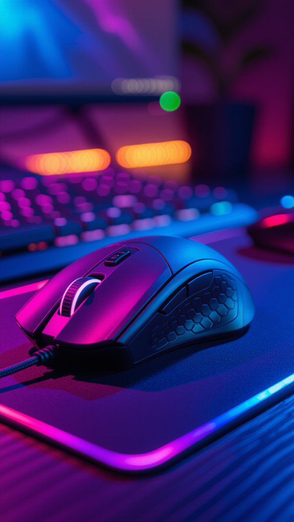 precision gaming mouse features