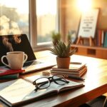 productive and comfortable workspace