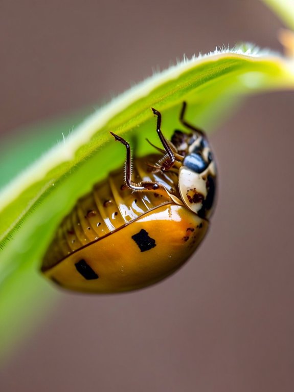 pupa undergoes transformative changes