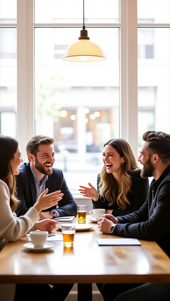 quick connections through networking