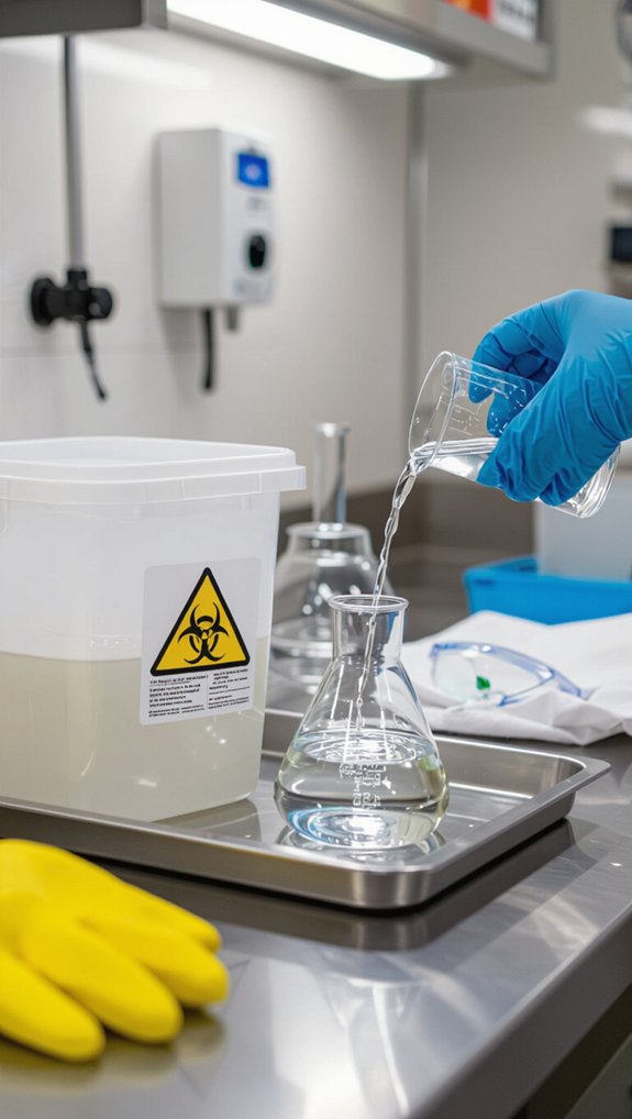 safe muriatic acid disposal